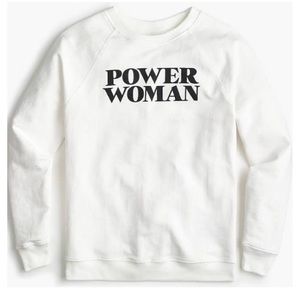 J Crew x Prinkshop Power Woman Sweatshirt